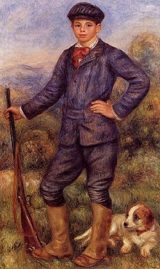 Portrait of Jean Renoir as a hunter, Pierre Auguste Renoir